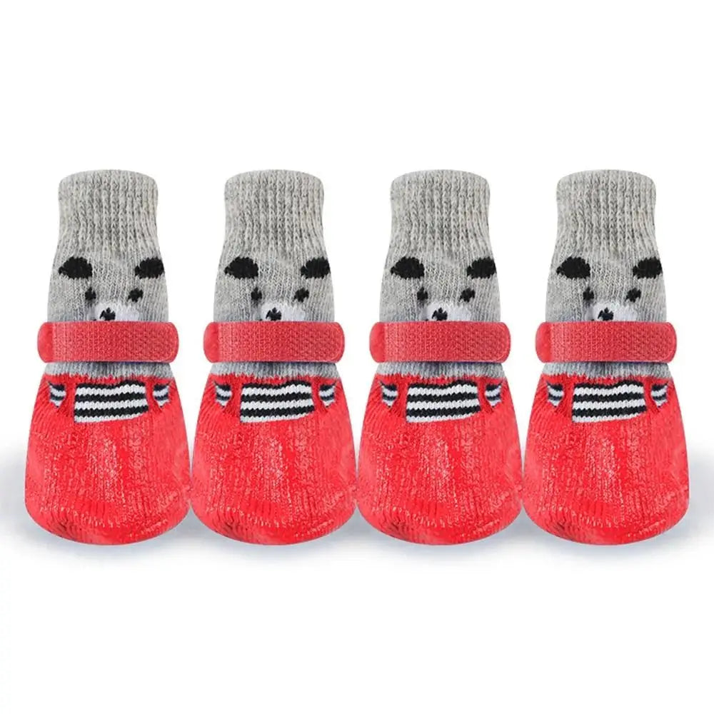 Pet Dog Shoes Socks And Harness For A Small Dog Warm Waterproof Non Slip Boots As Cat Necklace Accessories For Both Cats And Dog