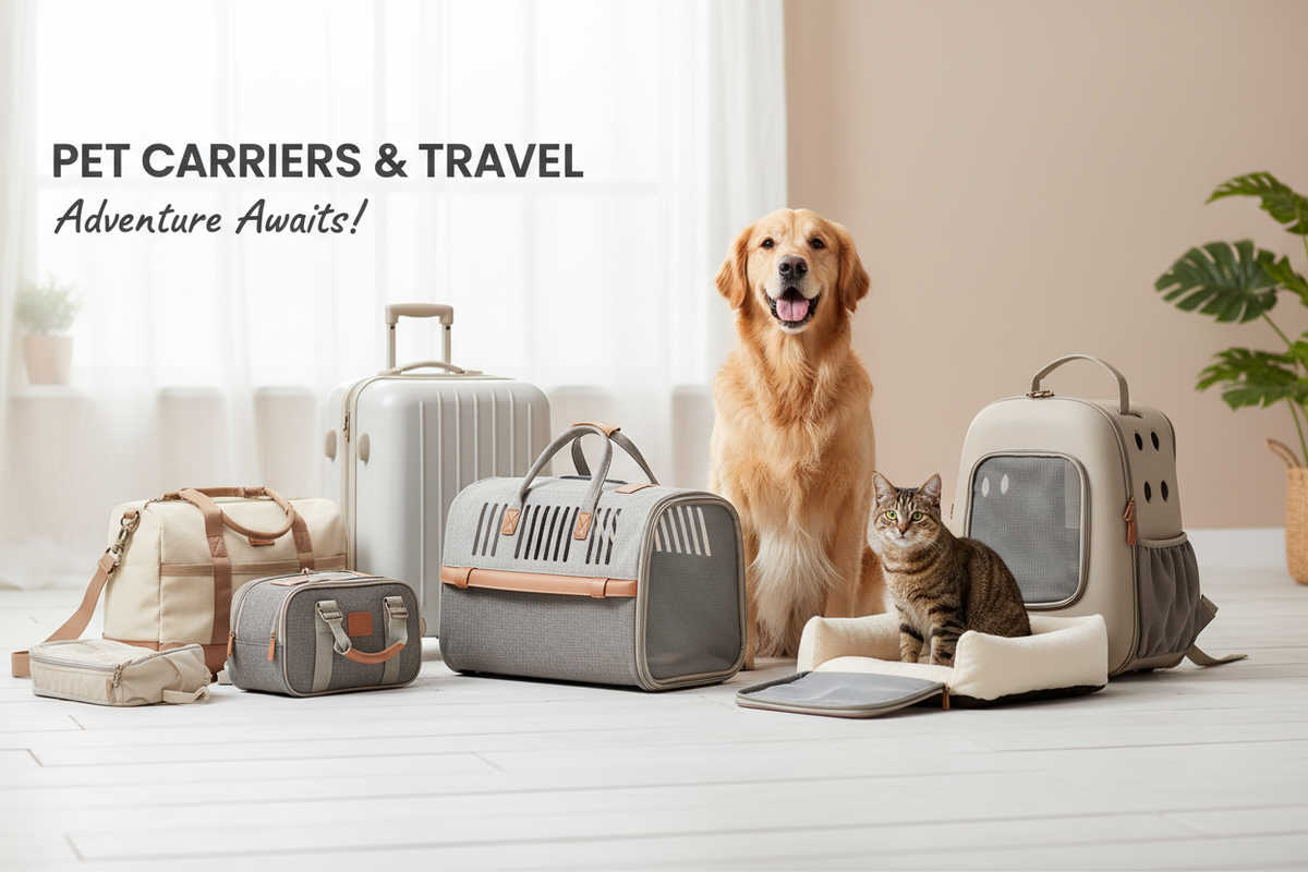 Pet Carriers & Travel