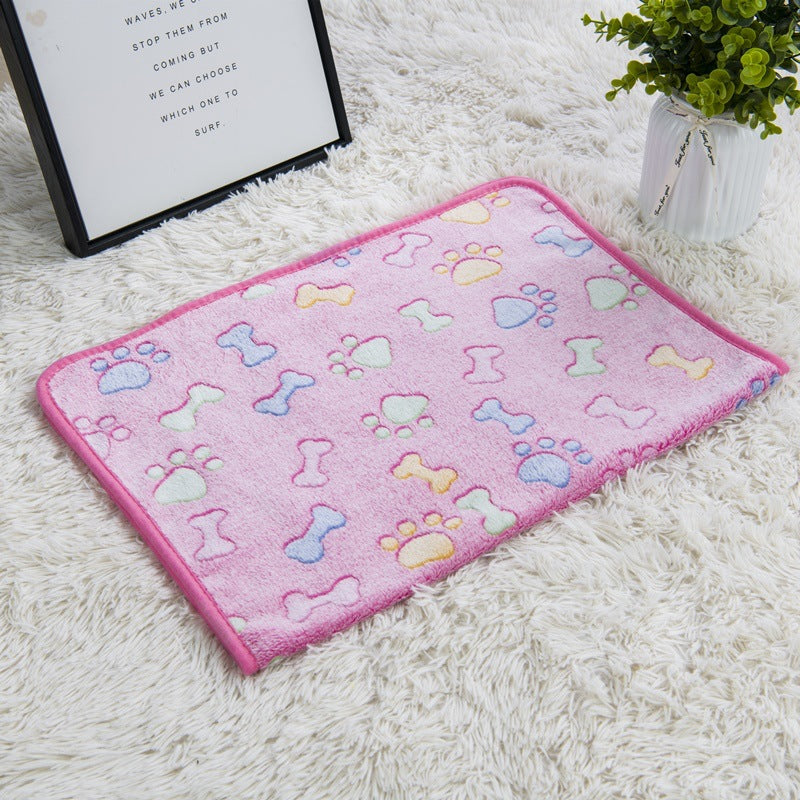 Ultra-Soft Plush Flannel Pet Blanket