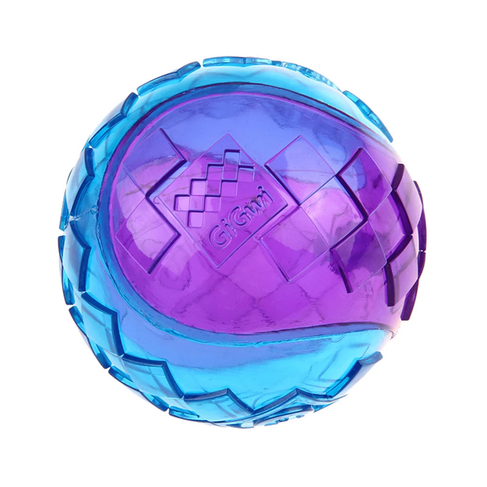 Natural Rubber Squeaky Chew Ball