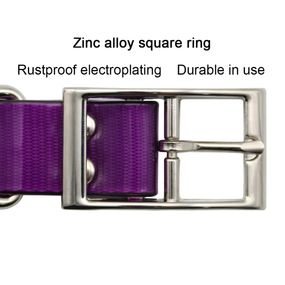 Waterproof TPU & Nylon Dog Collar