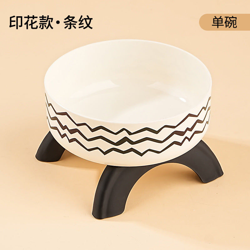 Elevated Ergonomic Cat Food Bowl