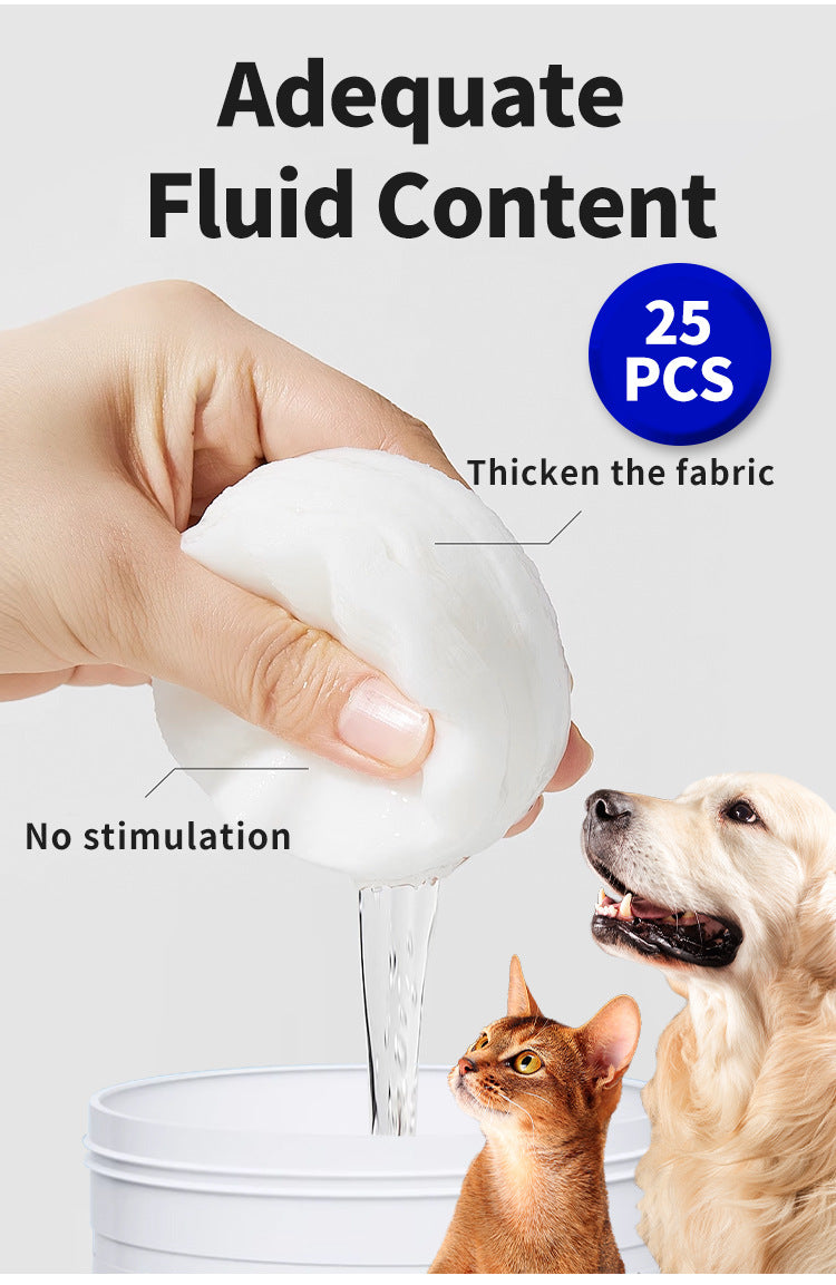 Pet Tear Stain Remover Wipes