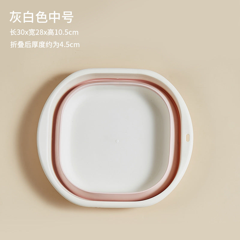 Foldable Silicone Portable Washbasin