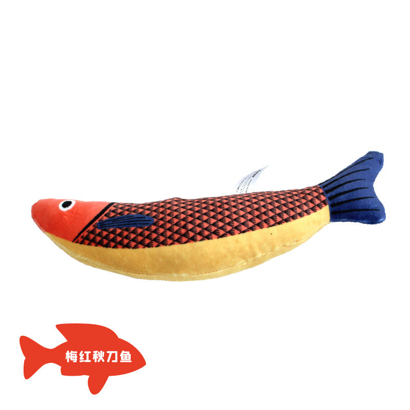Interactive Flopping Fish Cat Chew Toy