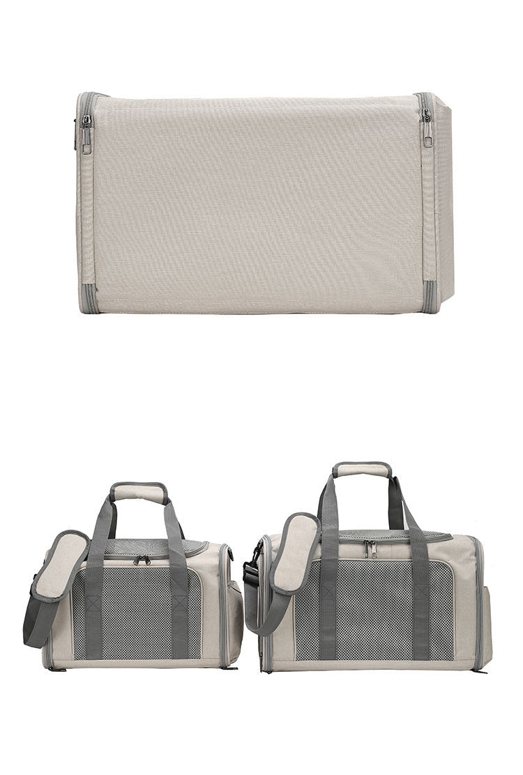 Large Foldable Travel Pet Carrier Cage