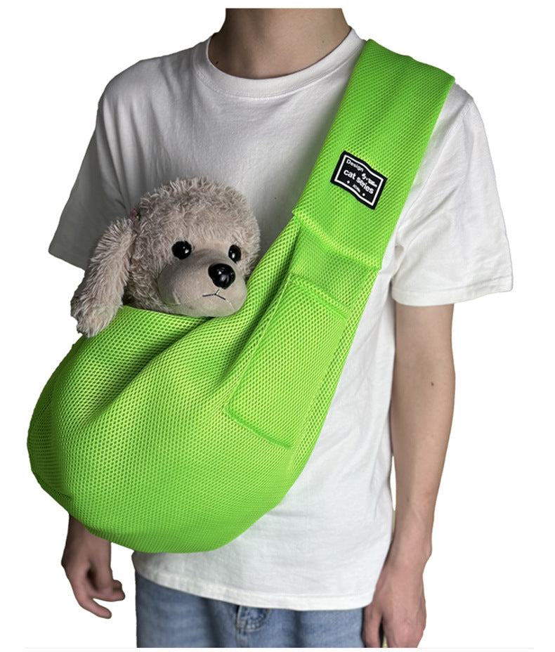Breathable Mesh Summer Pet Sling Bag