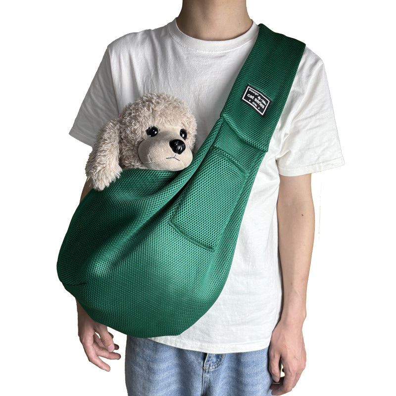 Breathable Mesh Summer Pet Sling Bag