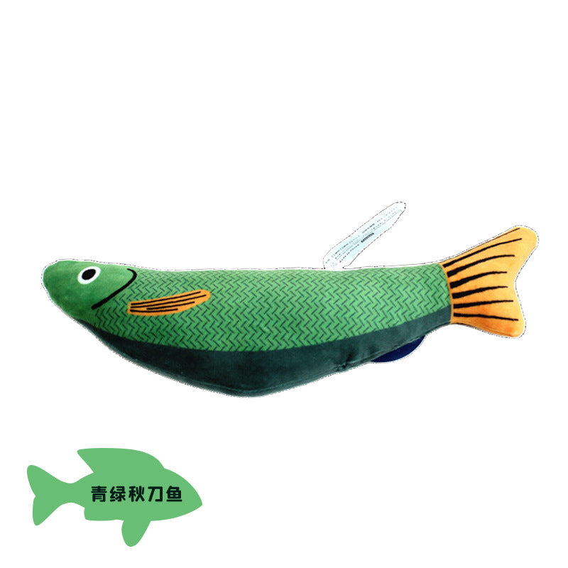 Interactive Flopping Fish Cat Chew Toy