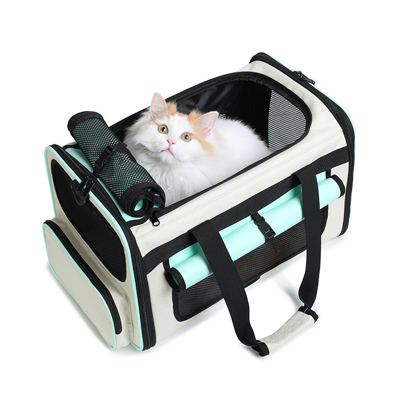 Foldable Breathable Pet Travel Handbag