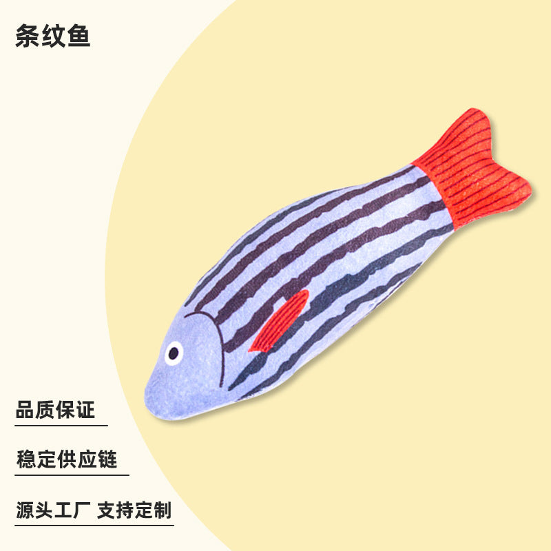 Interactive Flopping Fish Cat Chew Toy