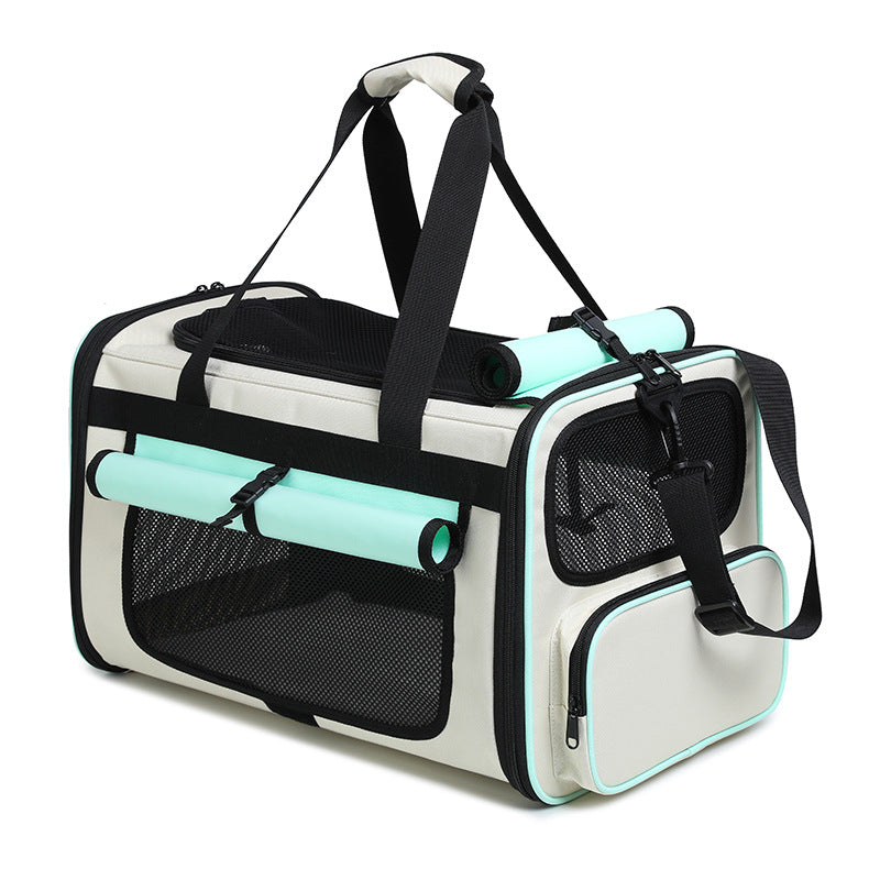 Foldable Breathable Pet Travel Handbag