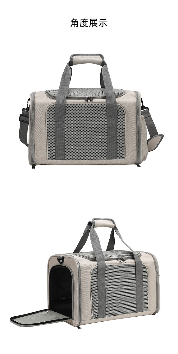 Large Foldable Travel Pet Carrier Cage