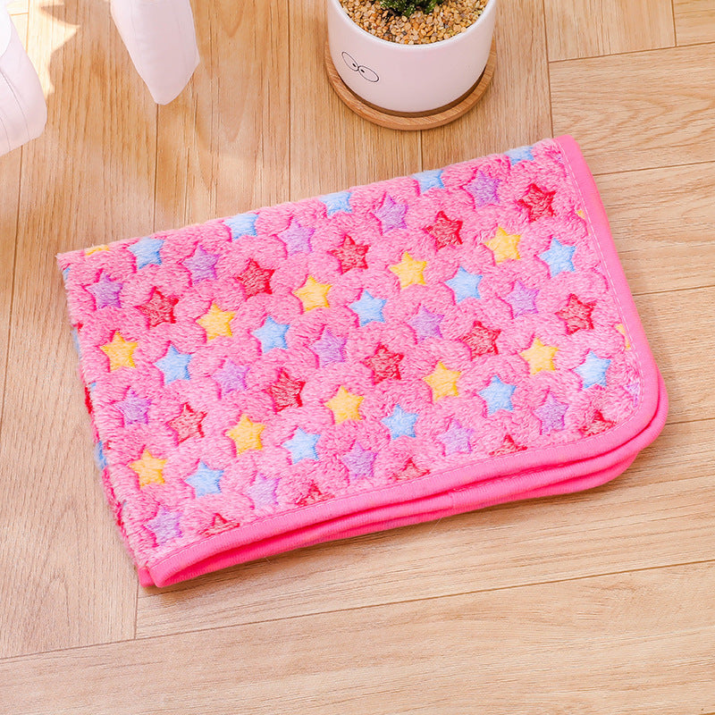 Ultra-Soft Plush Flannel Pet Blanket