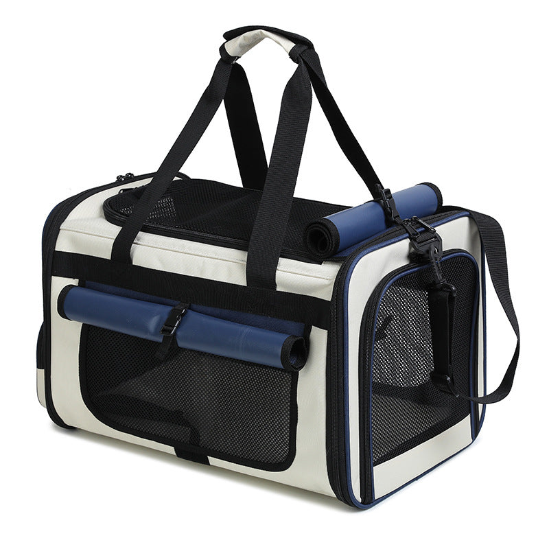 Foldable Breathable Pet Travel Handbag