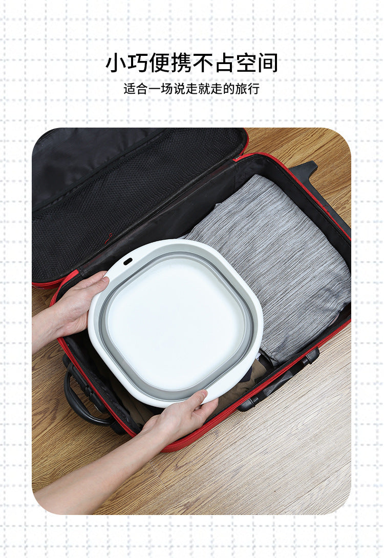 Foldable Silicone Portable Washbasin