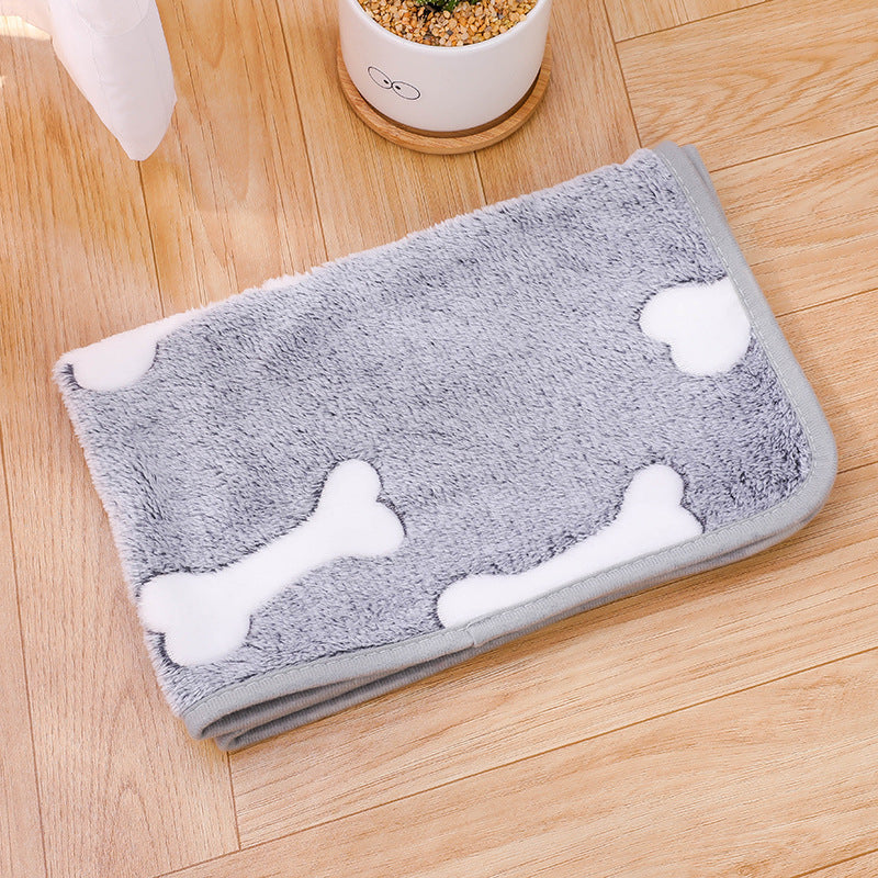 Ultra-Soft Plush Flannel Pet Blanket