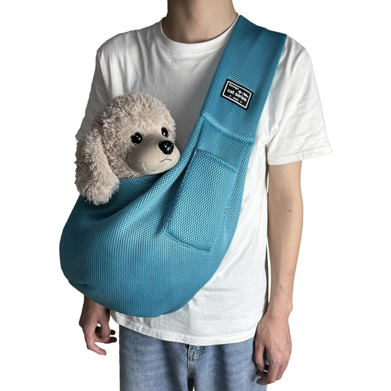 Breathable Mesh Summer Pet Sling Bag