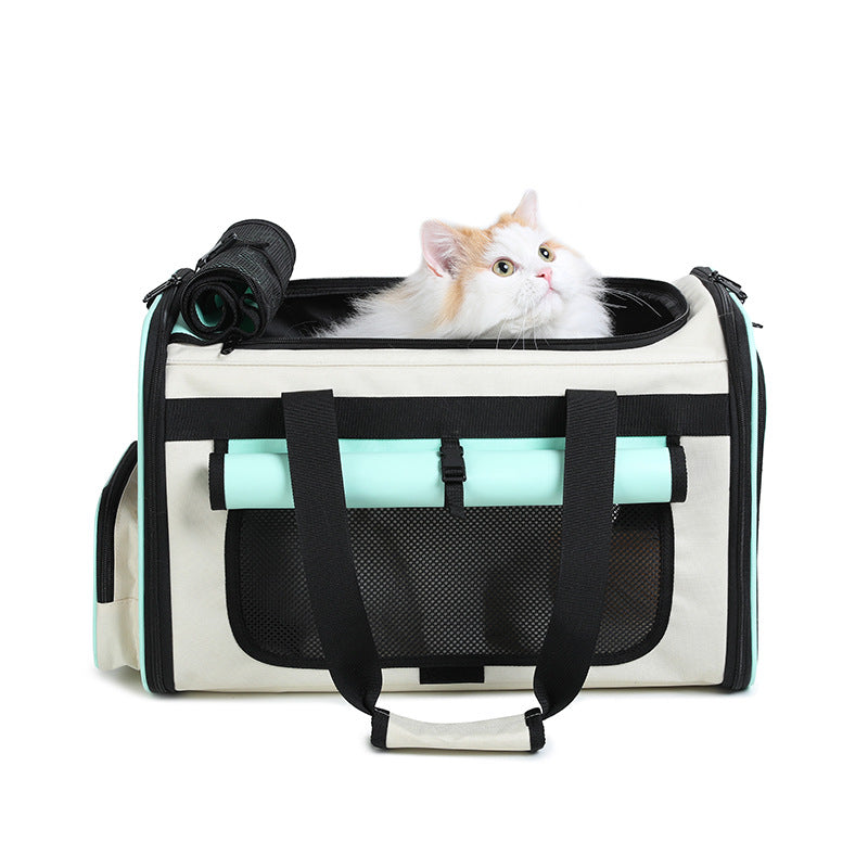 Foldable Breathable Pet Travel Handbag