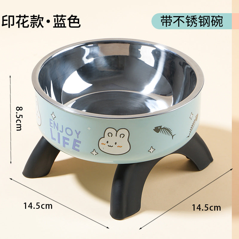 Elevated Ergonomic Cat Food Bowl