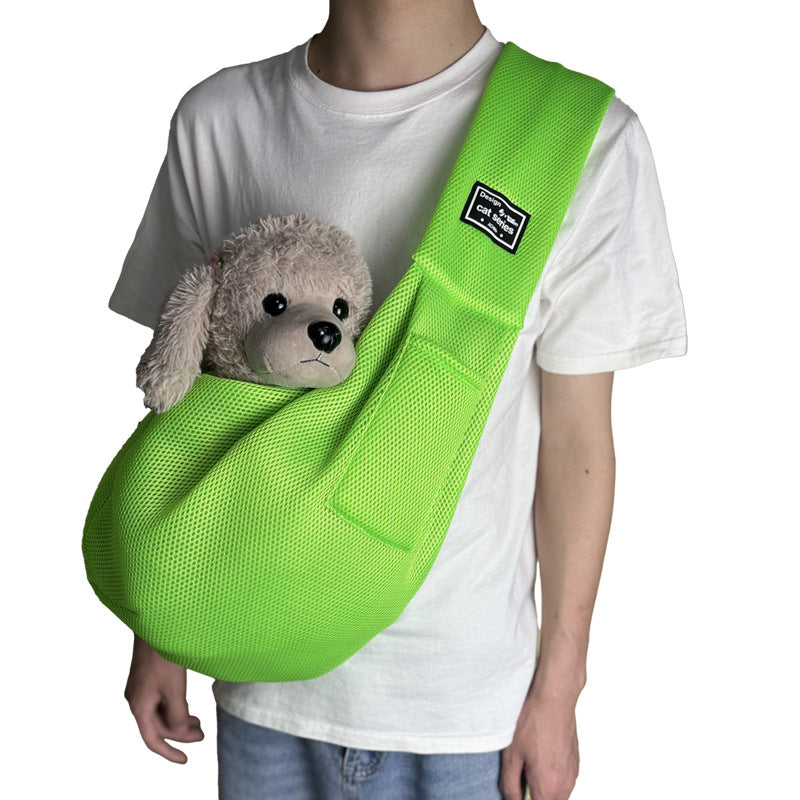 Breathable Mesh Summer Pet Sling Bag