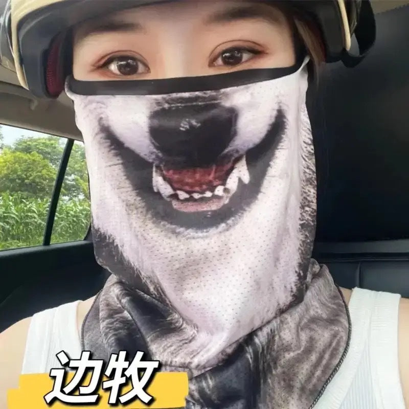 UV Protection Full-Face Cooling Balaclava Mask