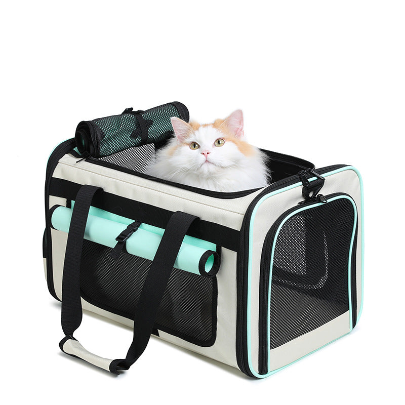Foldable Breathable Pet Travel Handbag