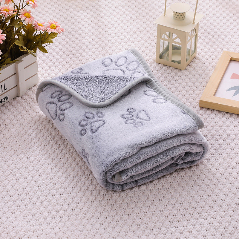 Ultra-Soft Plush Flannel Pet Blanket