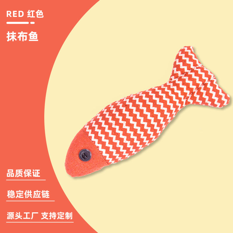 Interactive Flopping Fish Cat Chew Toy