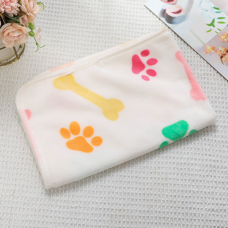 Ultra-Soft Plush Flannel Pet Blanket