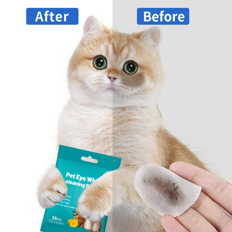 Pet Tear Stain Remover Wipes
