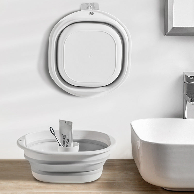 Foldable Silicone Portable Washbasin