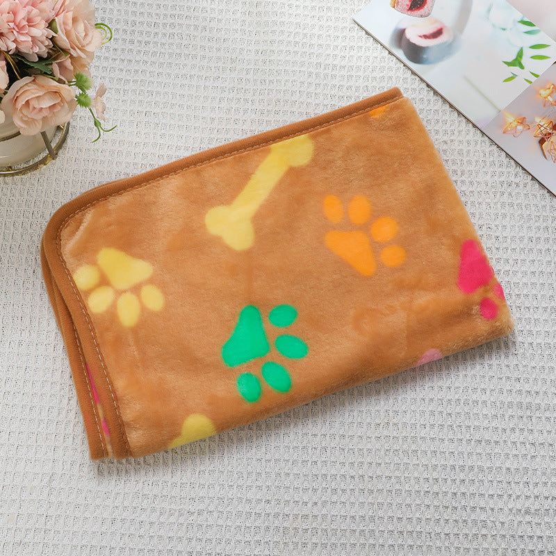 Ultra-Soft Plush Flannel Pet Blanket