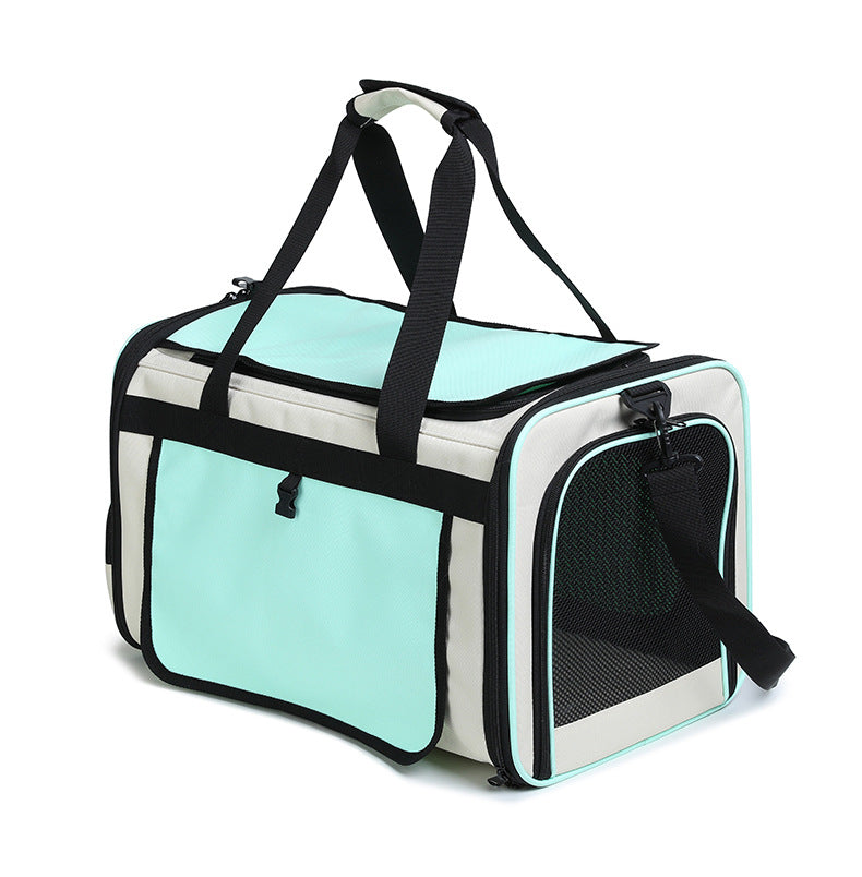 Foldable Breathable Pet Travel Handbag