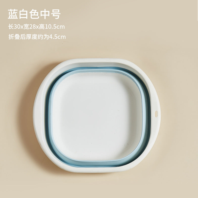Foldable Silicone Portable Washbasin