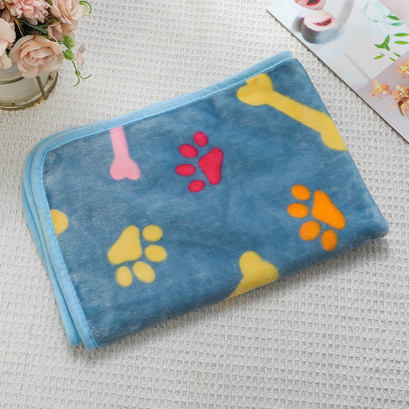 Ultra-Soft Plush Flannel Pet Blanket