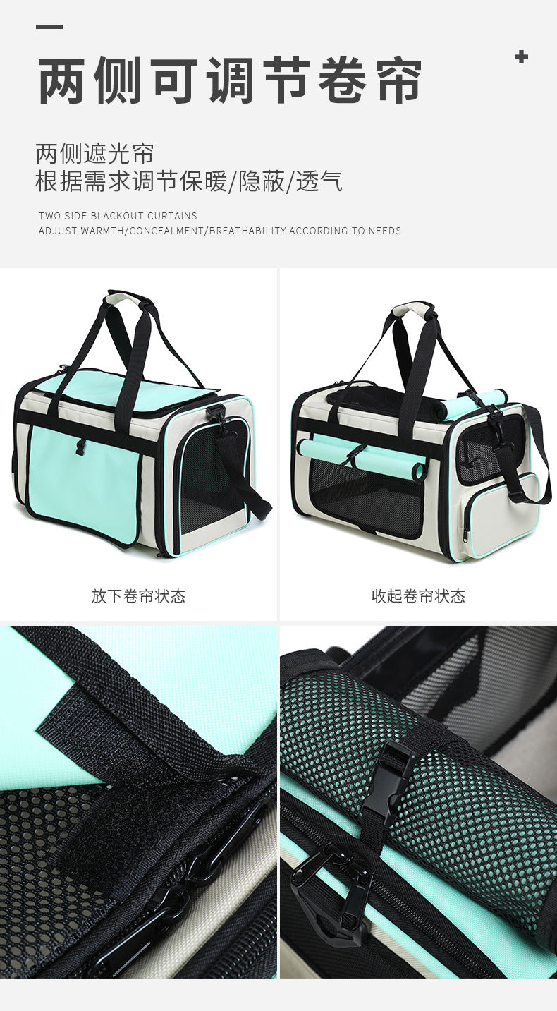 Foldable Breathable Pet Travel Handbag