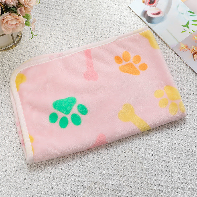 Ultra-Soft Plush Flannel Pet Blanket