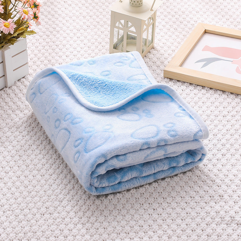 Ultra-Soft Plush Flannel Pet Blanket
