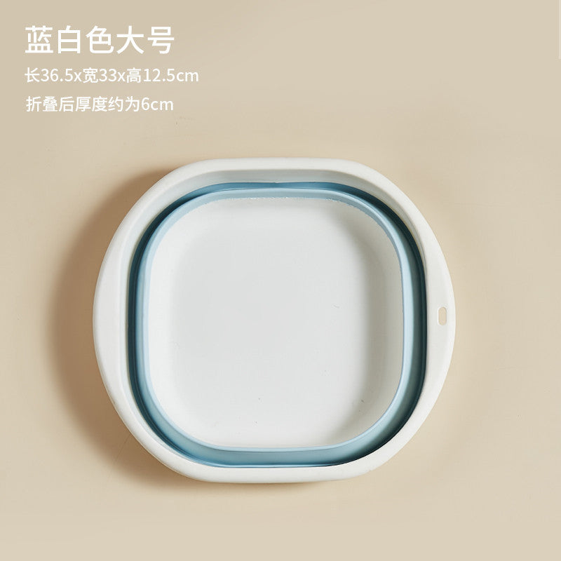 Foldable Silicone Portable Washbasin