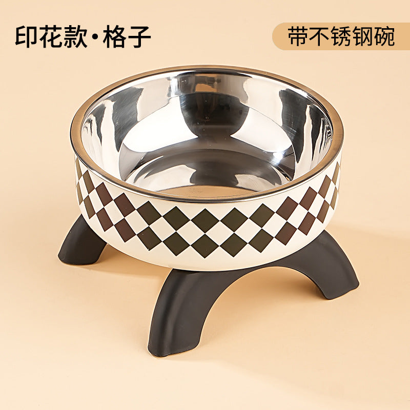 Elevated Ergonomic Cat Food Bowl