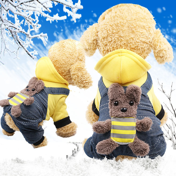 Warm Autumn & Winter Pet Cotton Coat