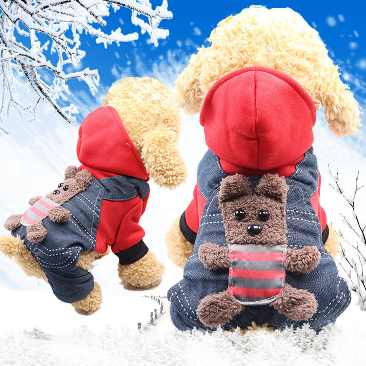 Warm Autumn & Winter Pet Cotton Coat
