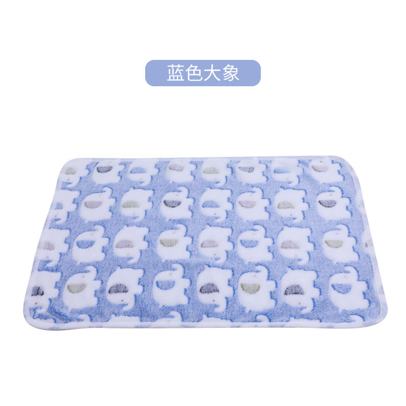 Ultra-Soft Plush Flannel Pet Blanket