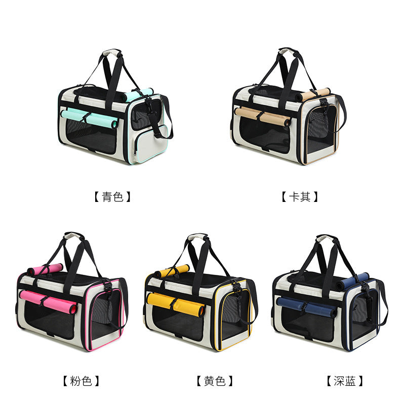 Foldable Breathable Pet Travel Handbag