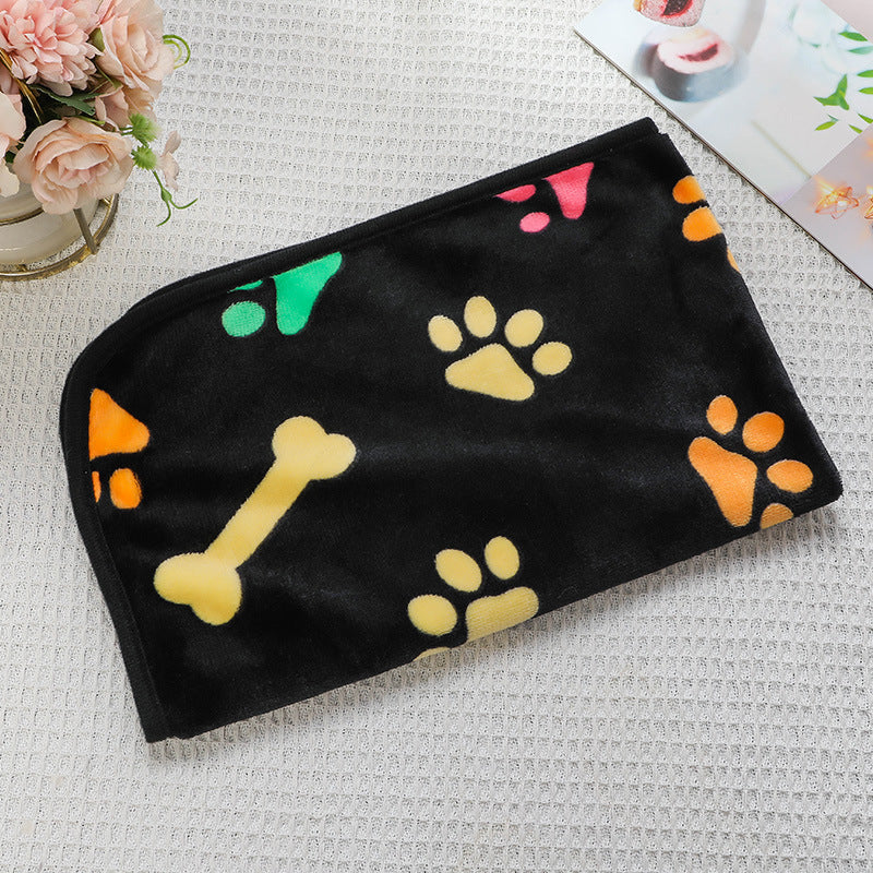 Ultra-Soft Plush Flannel Pet Blanket