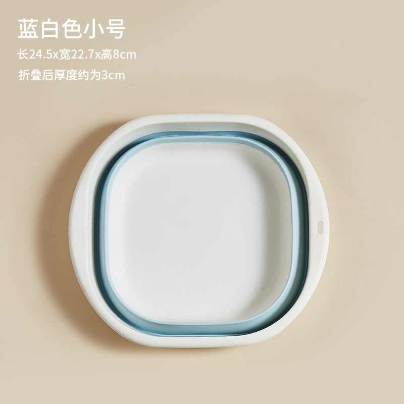 Foldable Silicone Portable Washbasin