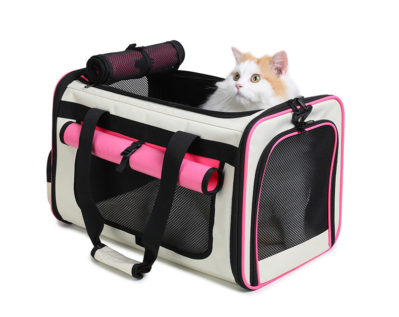 Foldable Breathable Pet Travel Handbag