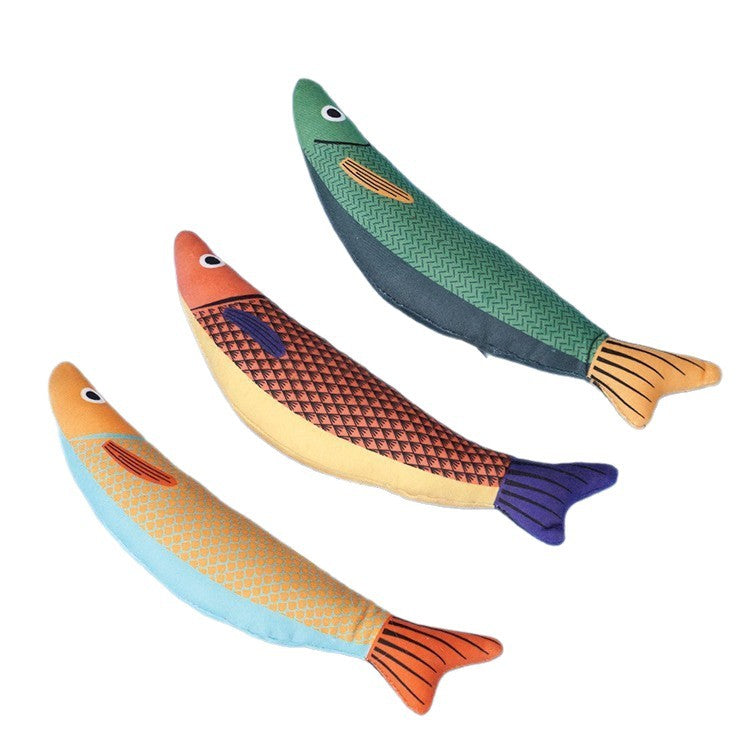 Interactive Flopping Fish Cat Chew Toy