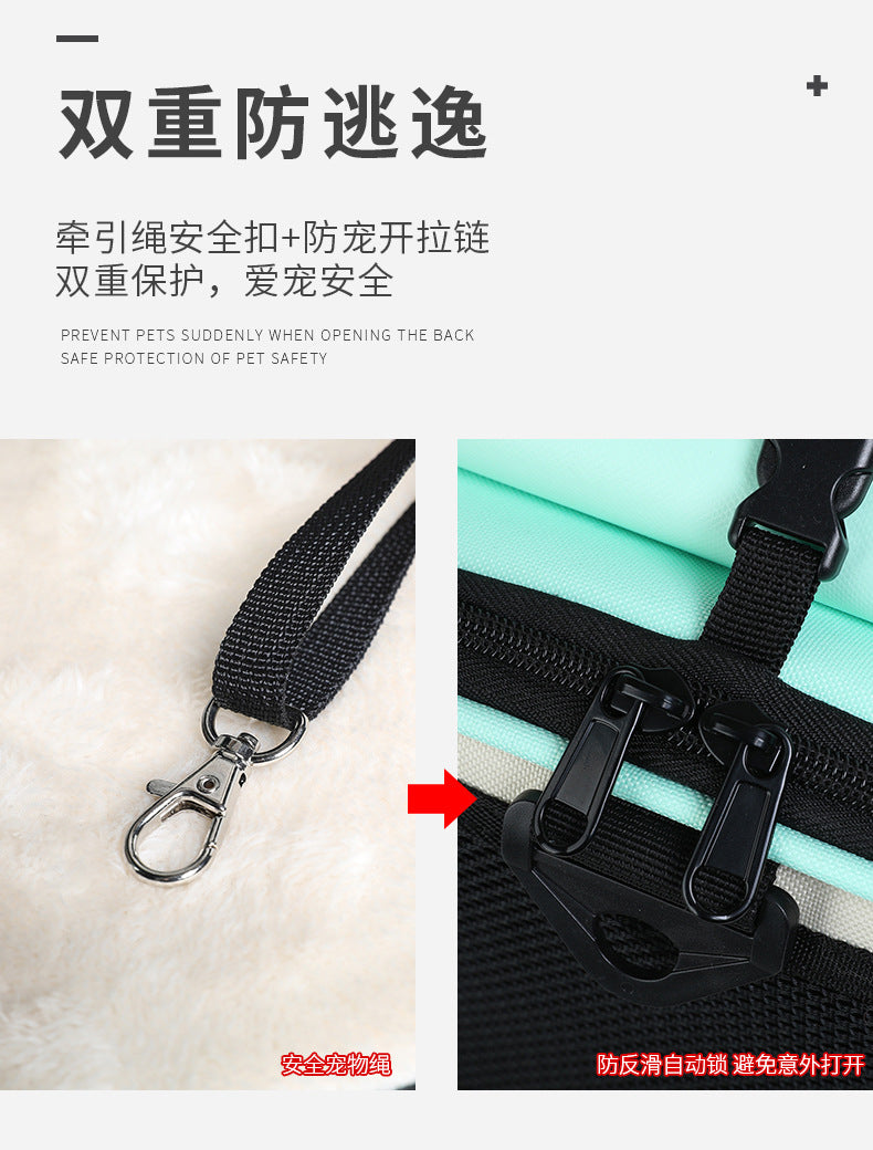 Foldable Breathable Pet Travel Handbag